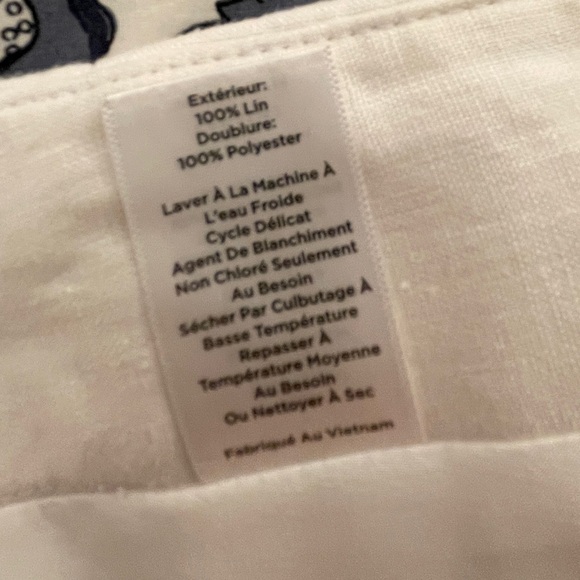 Talbots White Linen Trousers - Picture 14 of 16